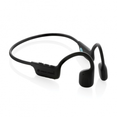 Logo trade advertising product photo of: Urban Vitamin Glendale RCS rplastic air conductive headphone